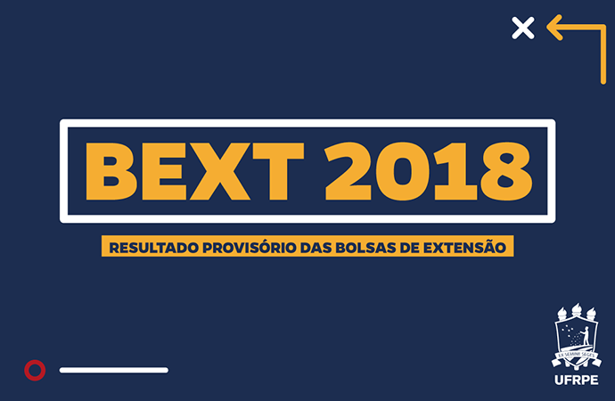 Cartaz de divulgação do BEXT 2018