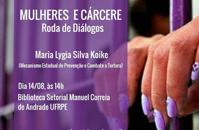 Cartaz do evento com informações de data, local e tema. 