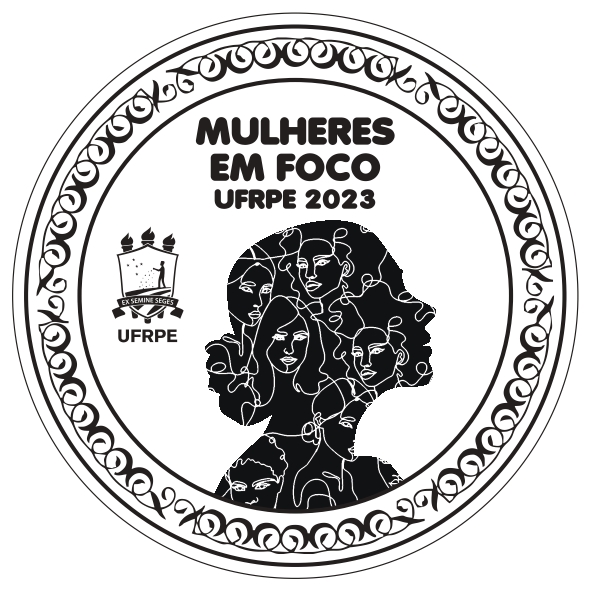 Silhueta de mulher formada por várias 