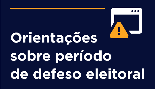 banner defeso eleitoral
