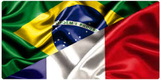 bandeiras do brasil e da frança