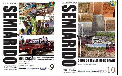 Imagem de duas capas dos Cadernos do Semiárido, números 9 e 10