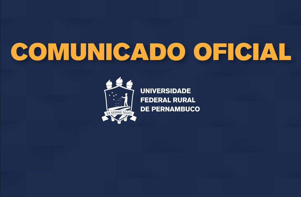 comunicado ufrpe