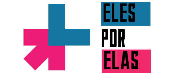 logo da campanha eles por elas