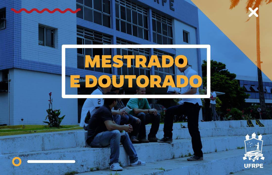 cartaz de divulgação de mestrados e doutorados