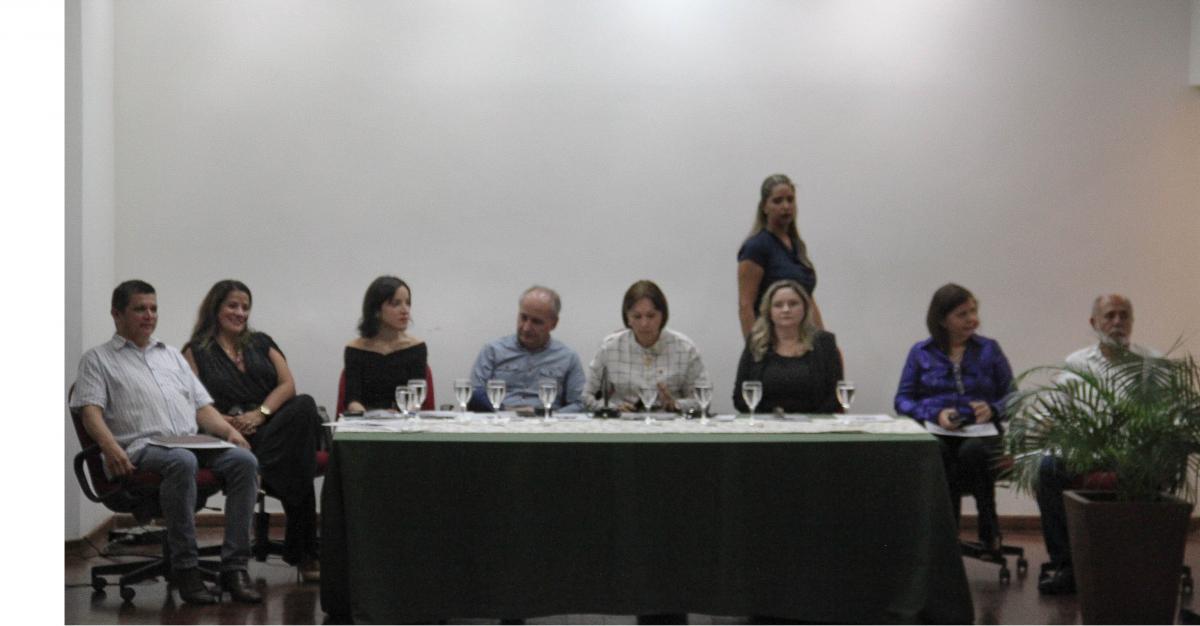 Mesa composta por gestores da UFRPE