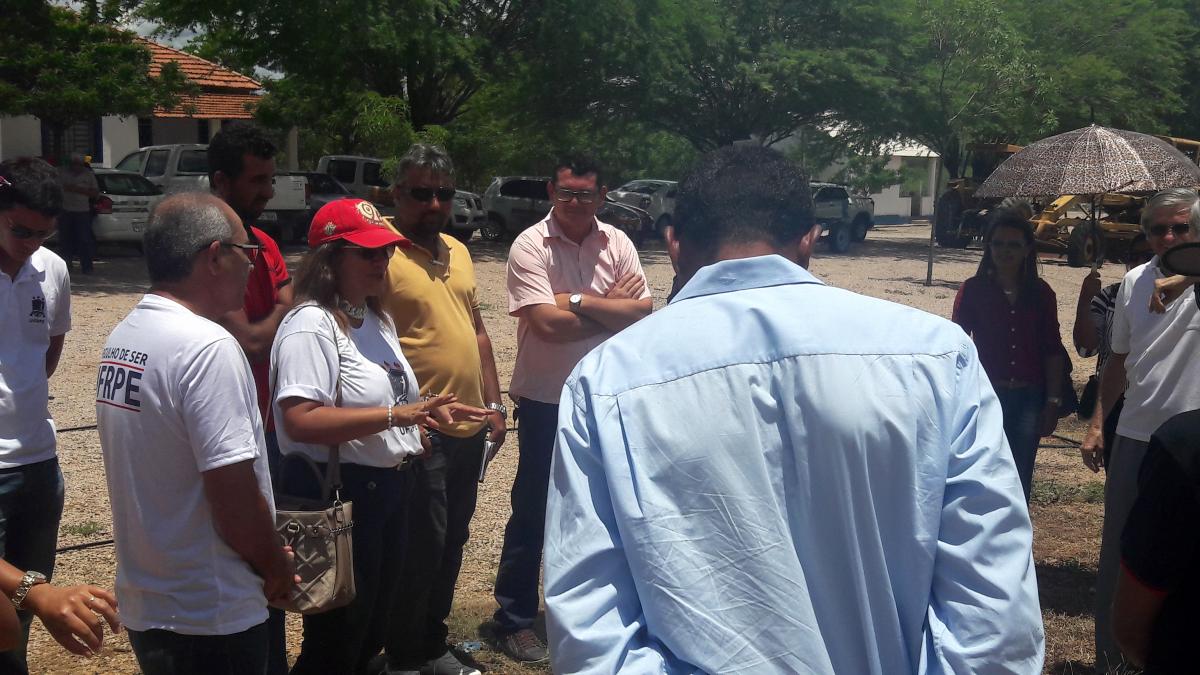 Participantes capacitação recursos hídricos