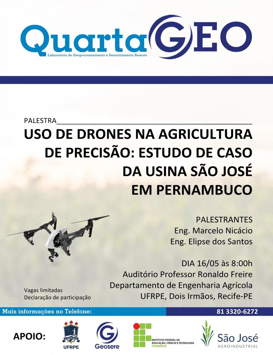 Cartaz da quarta geo, com informações sobre o evento
