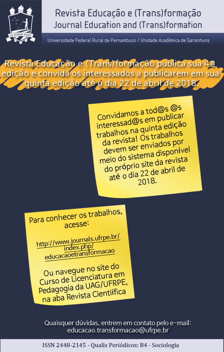 Convite publicação na revista 