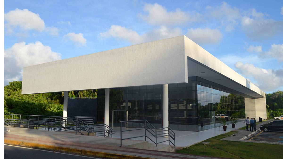 fachada da biblioteca setorial da ufrpe