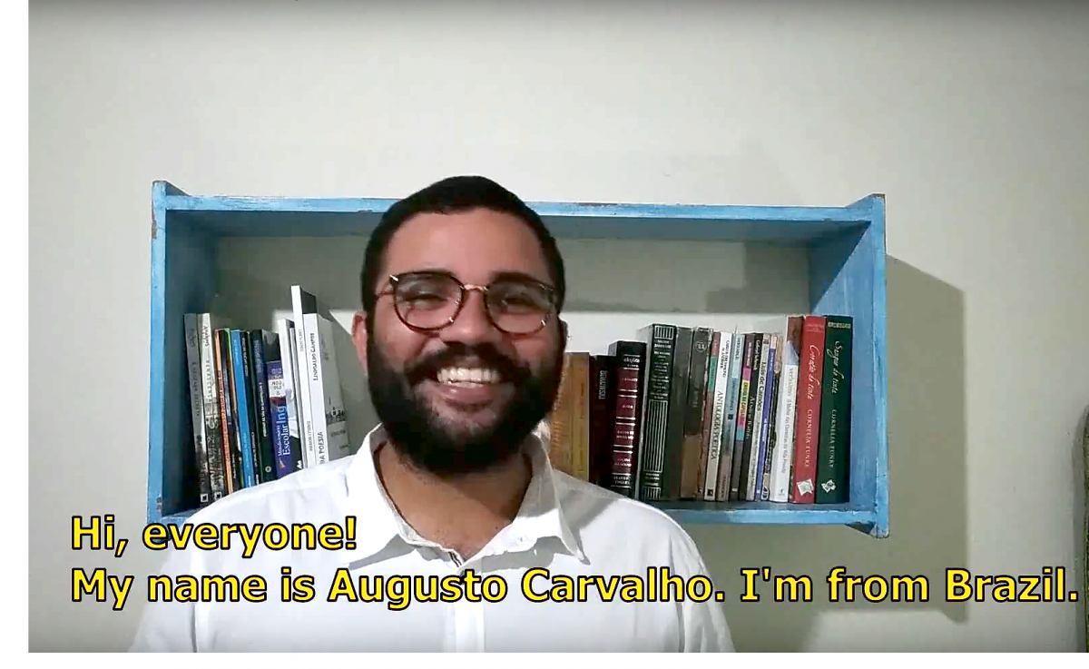 Foto do estudante Deustar Carvalho 