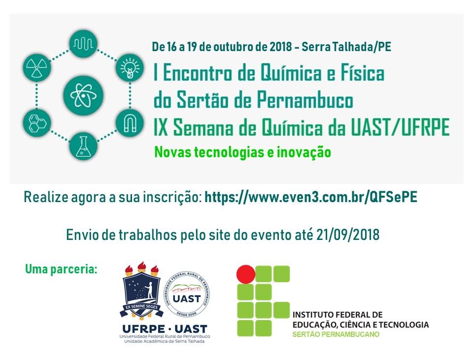 cartaz do evento, com informações de data, local etc