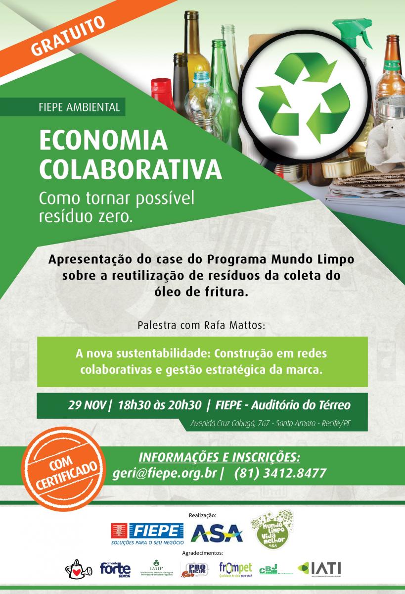 Cartaz de divulgação do evento Fiepe Ambiental