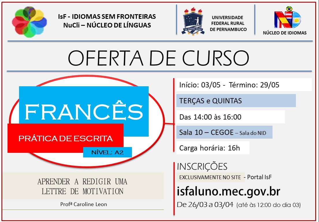 Curso francês: redigir uma carta de motivação