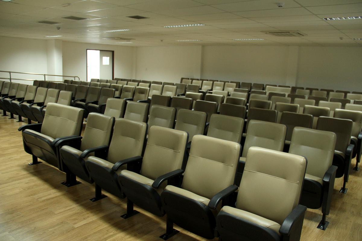 foto auditório biblioteca
