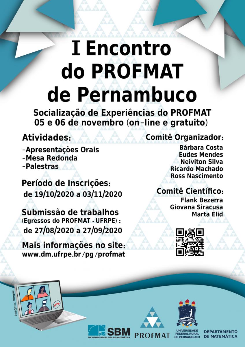 cartaz com informações do evento