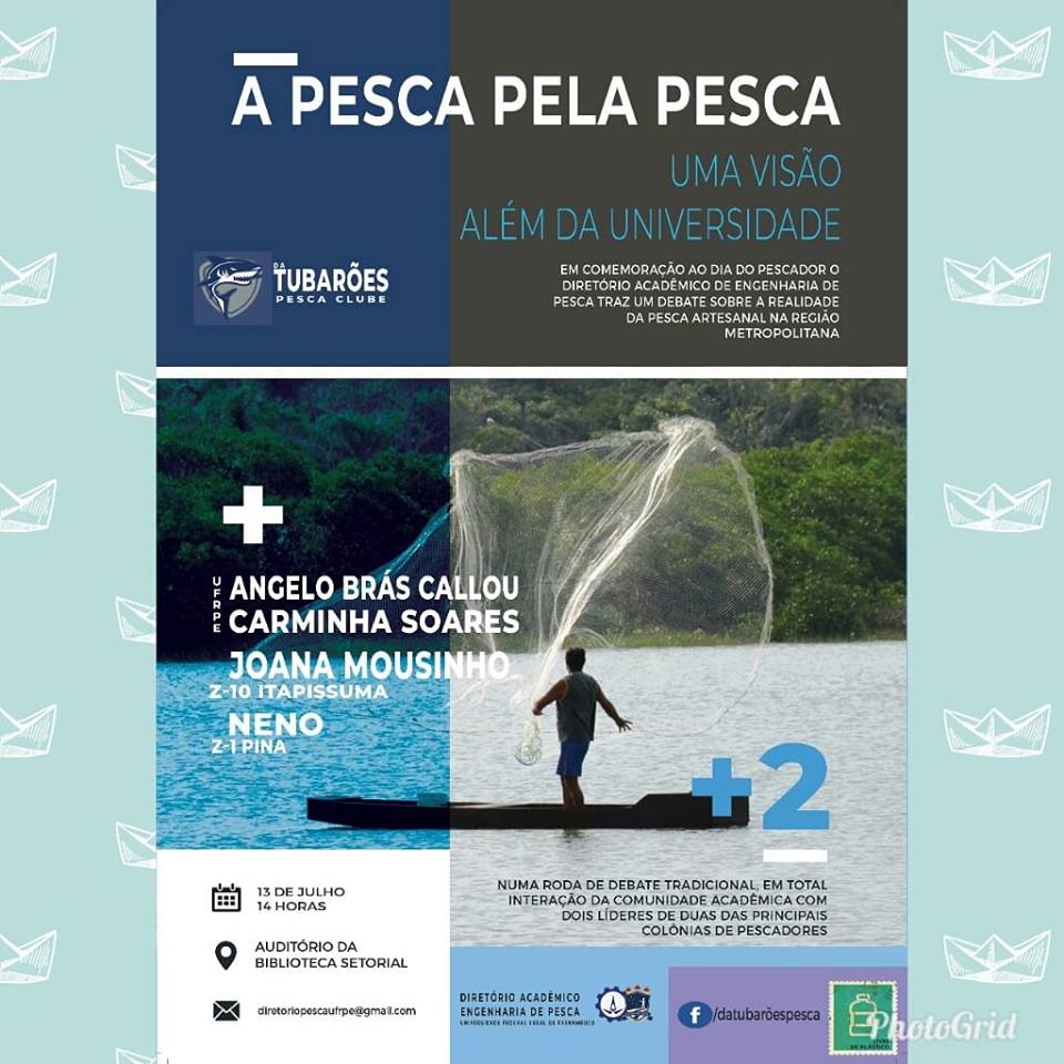 Cartaz do evento com informações de data, local e tema do evento. 