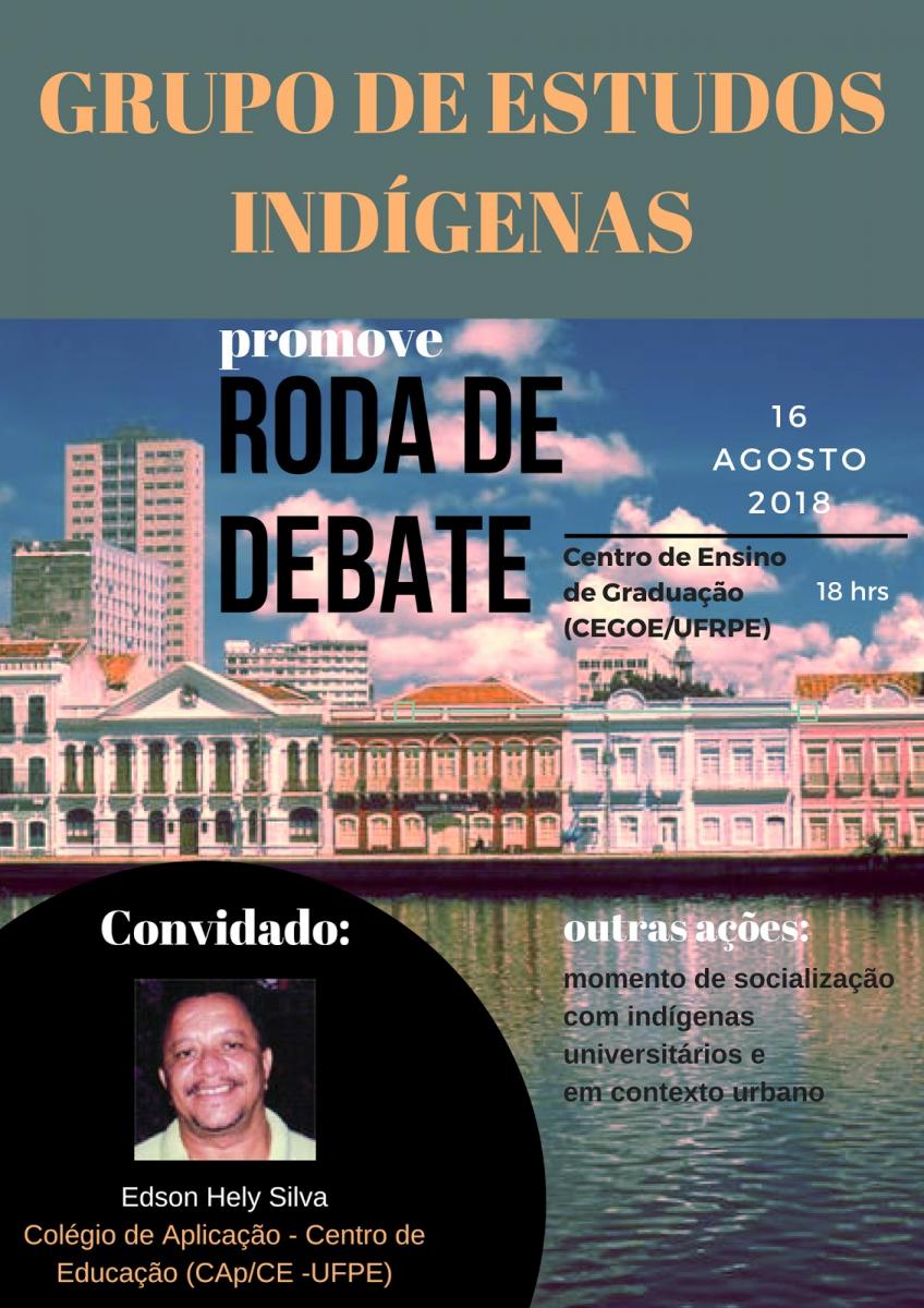 cartaz com informações do evento