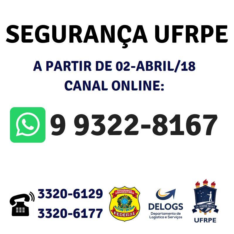 cartaz com informações do whatsapp
