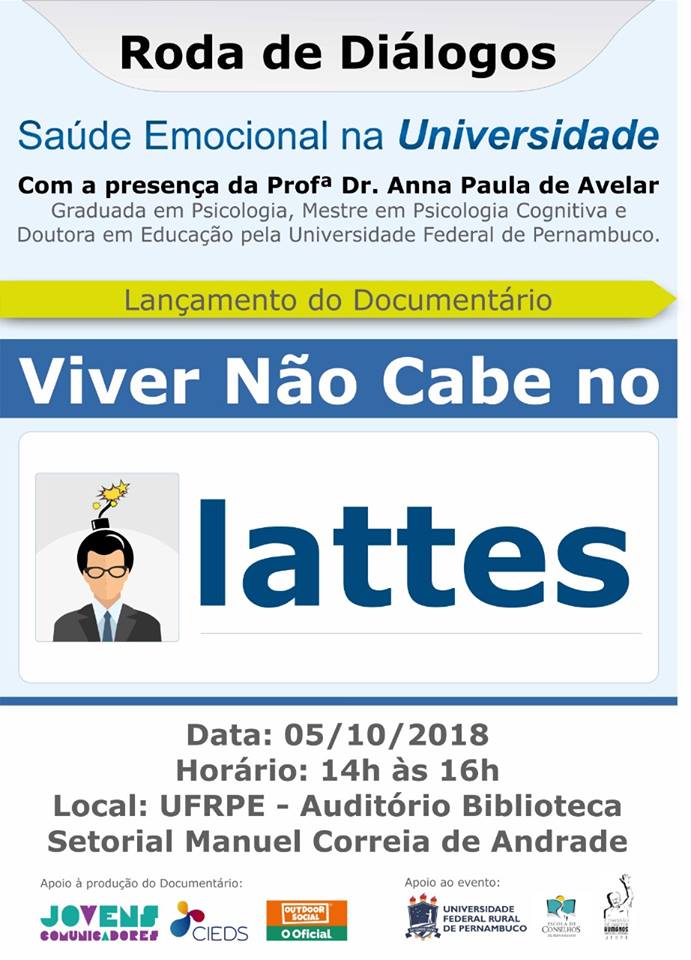imagem do cartaz com informações do evento
