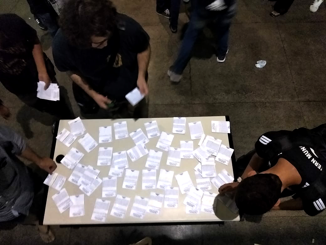 imagem com nomes das vítimas do regime militar