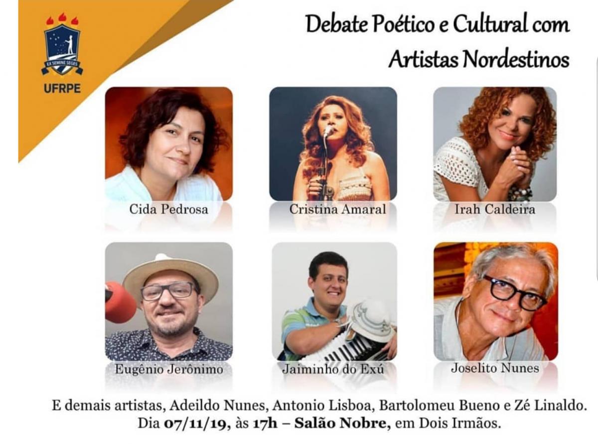 cartaz debate poético
