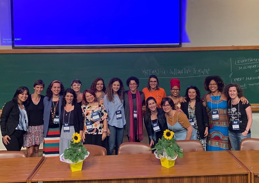 participantes encontro de mulheres matemáticas 