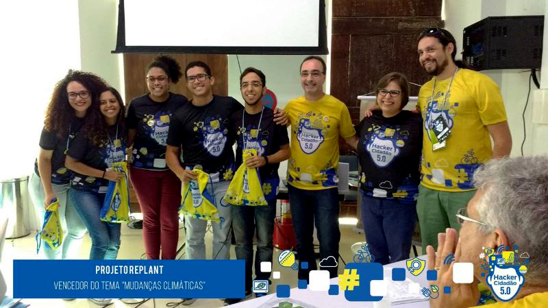 Equipe Free <3 venceu na categoria "mudanças climáticas"